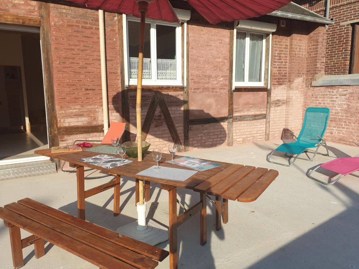 Notre Nid - Grande Terrasse Privee En Bord De Mer, Au Coeur Du Quartier Historique Du Treport ! Wifi Le Treport Bagian luar foto